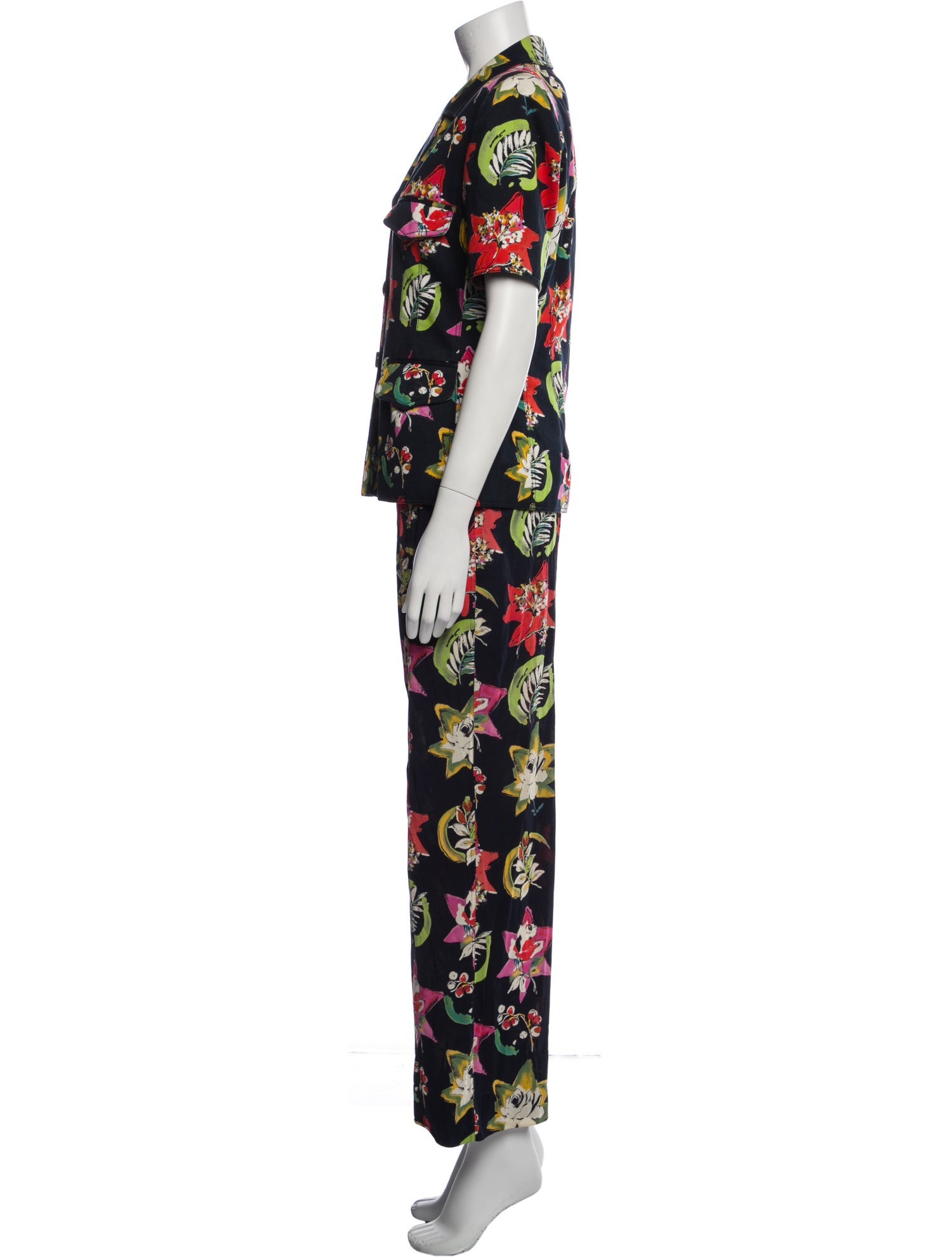 Emanuel Ungaro Printed Pantsuit